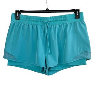 Mondetta X-Large Retro Run Shorts Moisture Wicking Quick Drying Activewear Blue